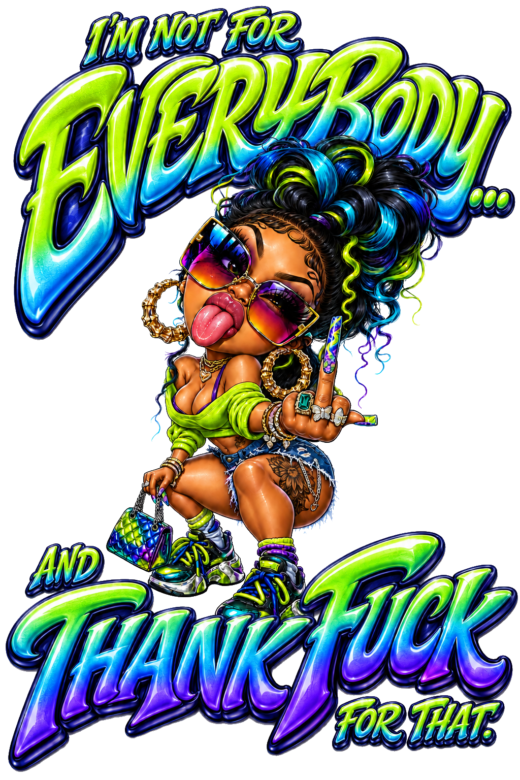 I’m Not For Everybody T-Shirt | Badly Behaved