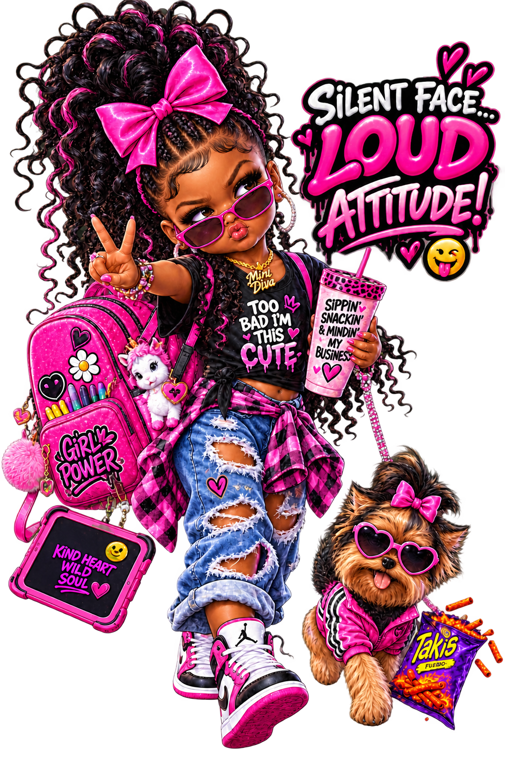 Too Cute to Be Quiet | Tiny Attitude 003