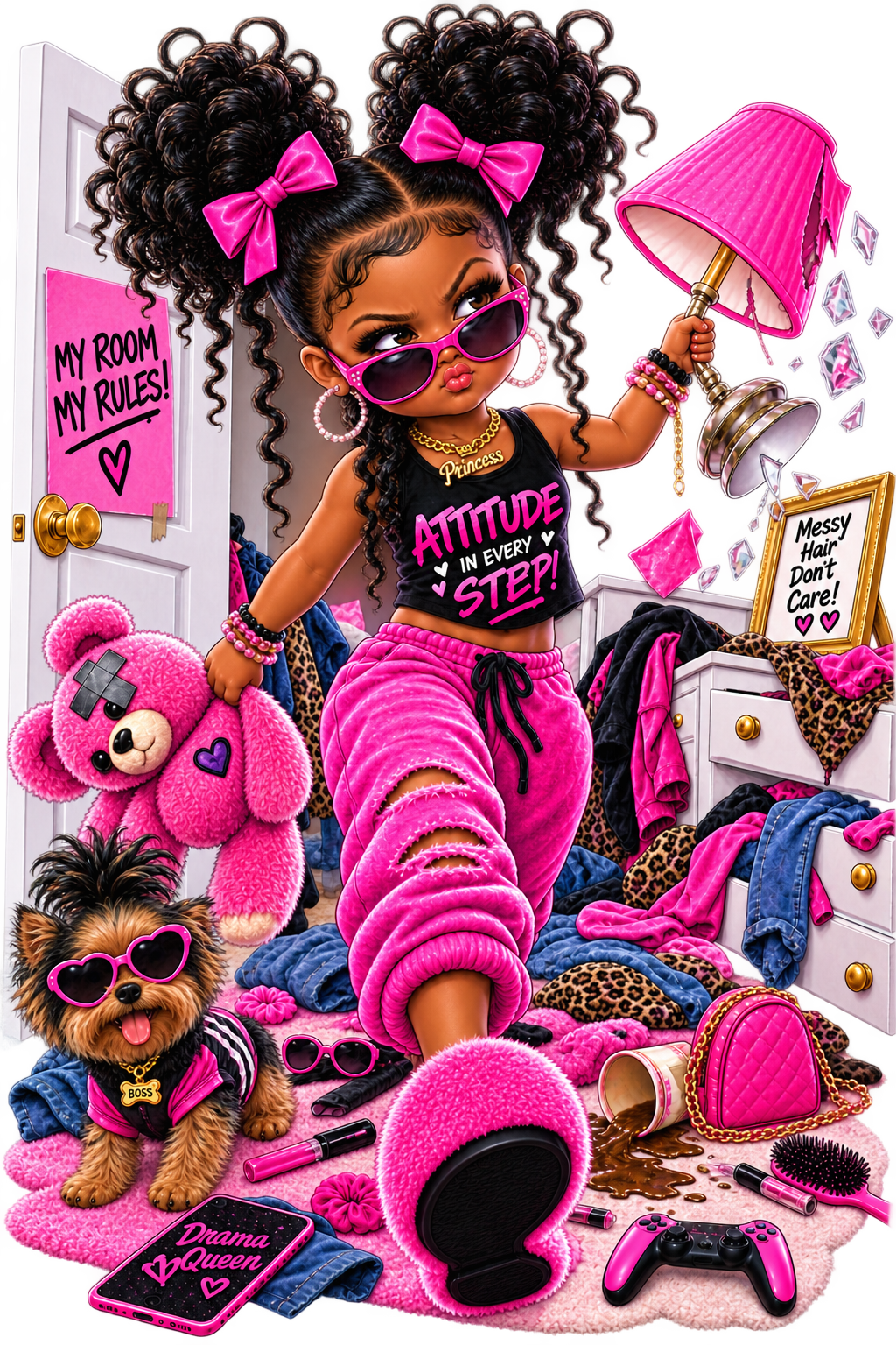 Messy by Choice | Tiny Attitude 005