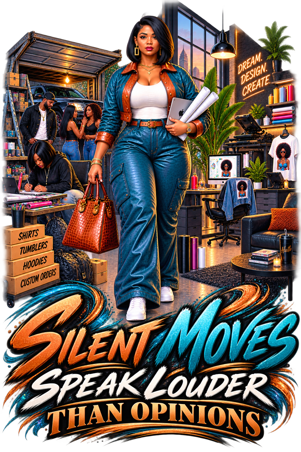 Silent Moves Speak Louder Than Opinions | Limited Drop 008