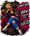 I Don’t Cut People Off T-Shirt | AMC Unfiltered