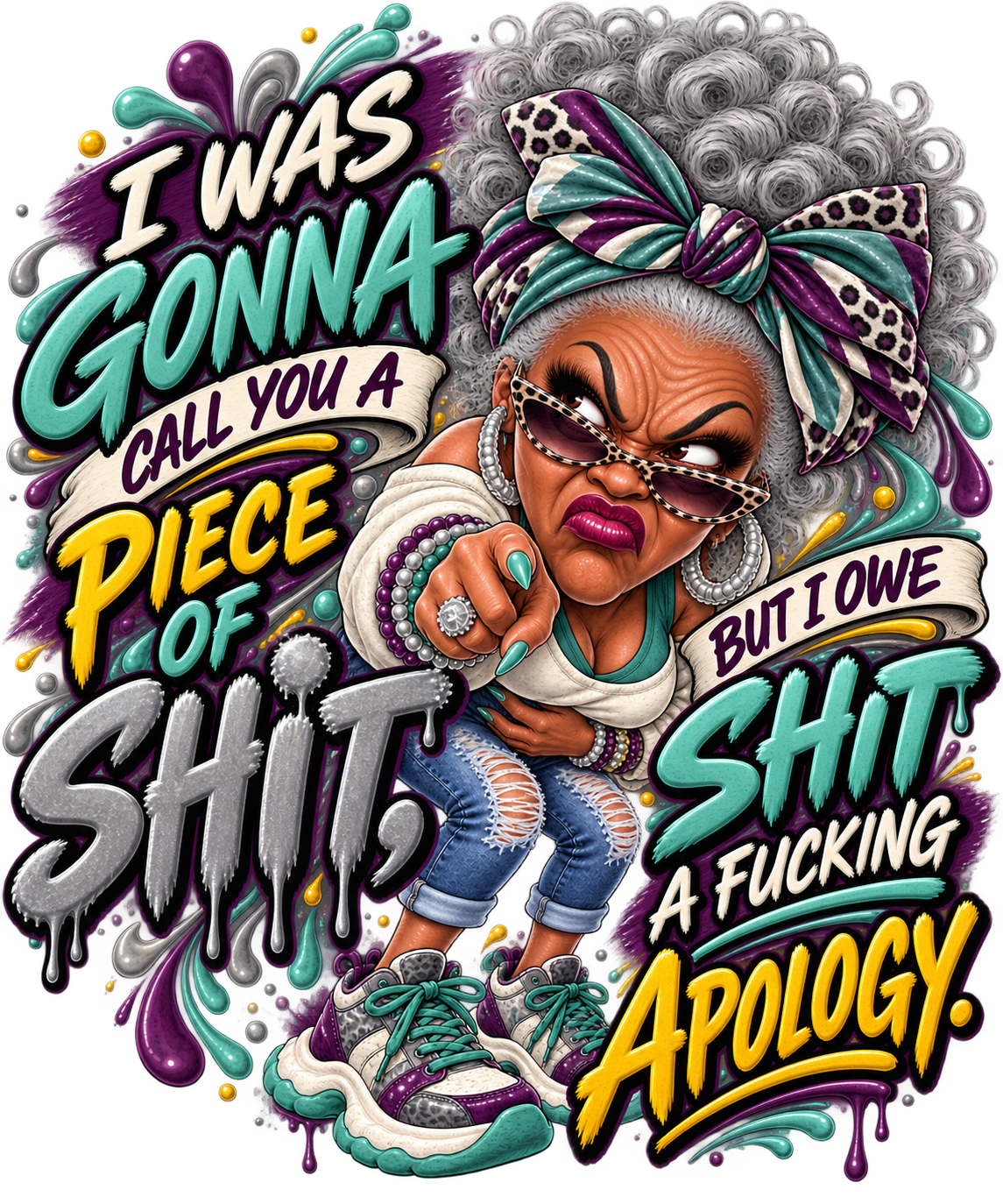 I Was Gonna Call You a Piece of Shit T-Shirt | Badly Behaved
