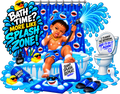 Bath Time Bandit | Tiny Attitude 011