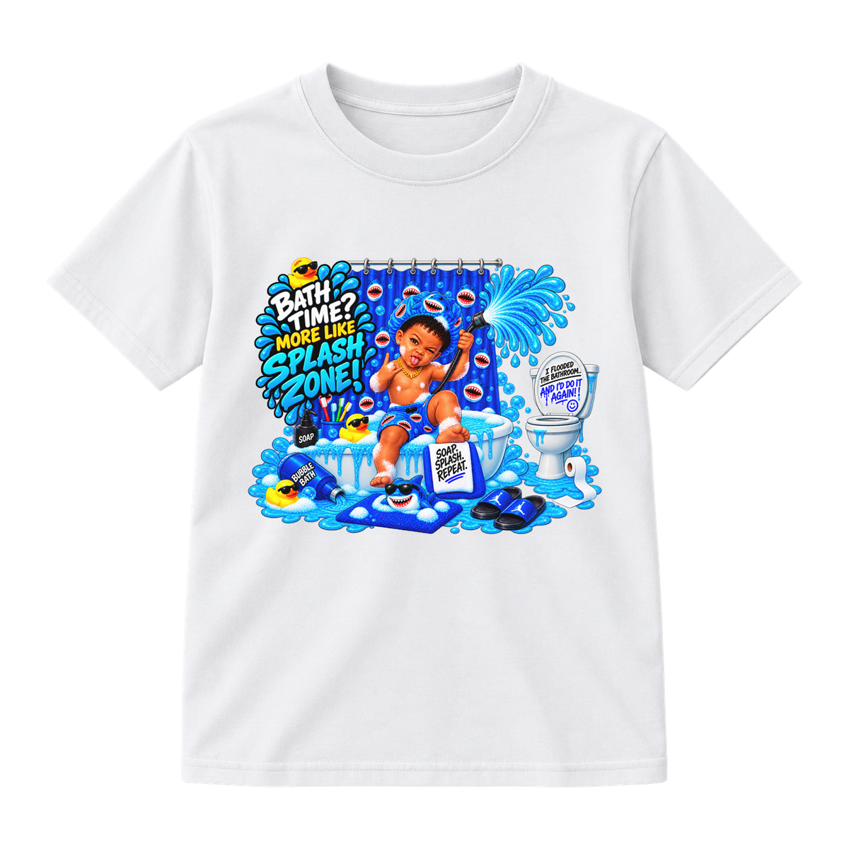 Bath Time Bandit | Tiny Attitude 011
