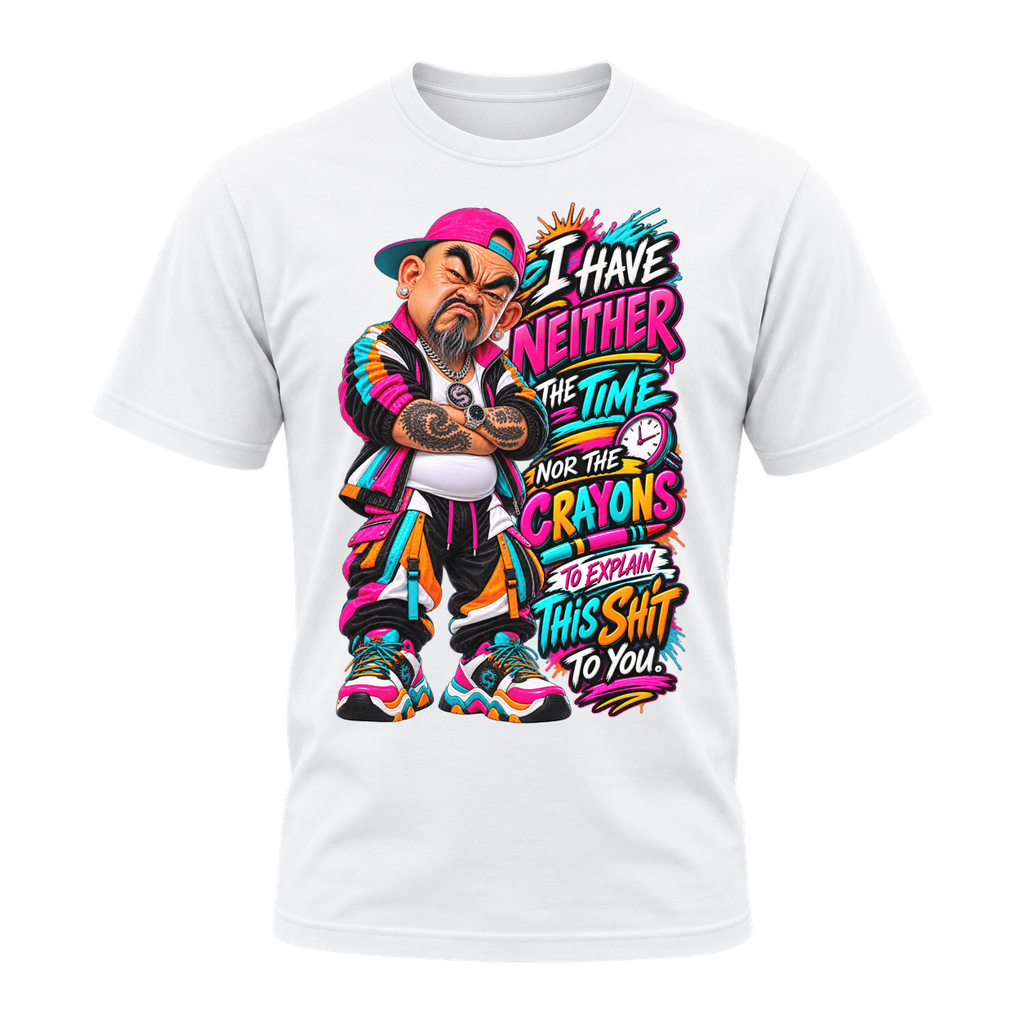 Neither the Time Nor the Crayons T-Shirt | Badly Behaved